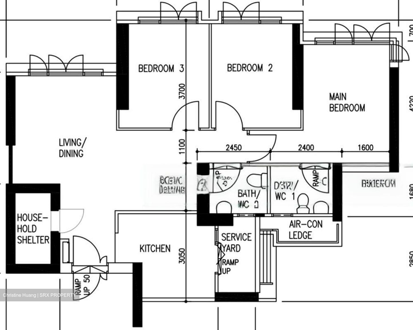 Blk 312B Clementi Ridges (Clementi), HDB 4 Rooms #486939411